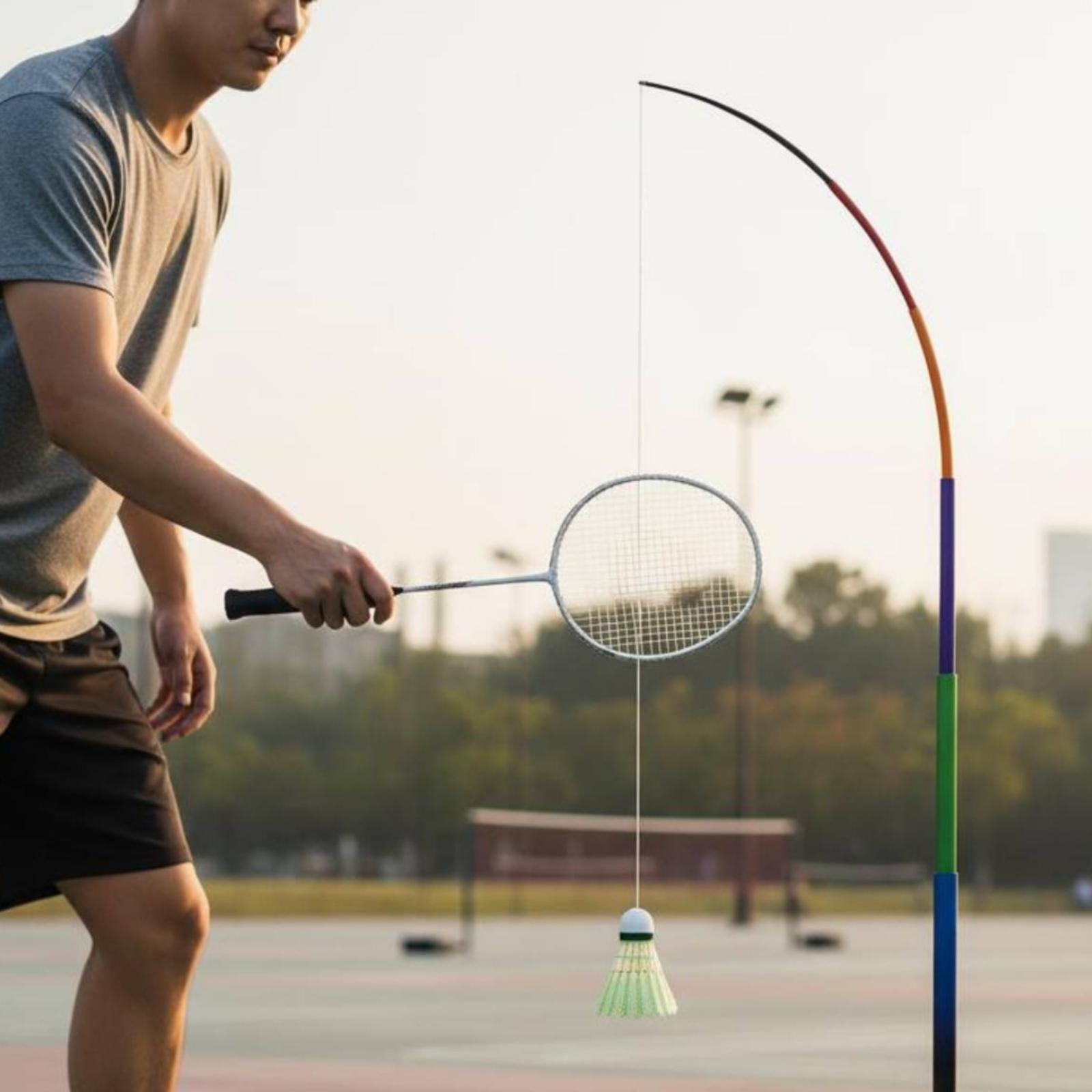 Sports Equipment Badminton - Attrezzo per Allenamento di Badminton Regolabile