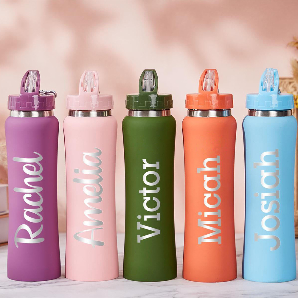Sports Equipment And Names - Borraccia in Acciaio Inox Personalizzata con
