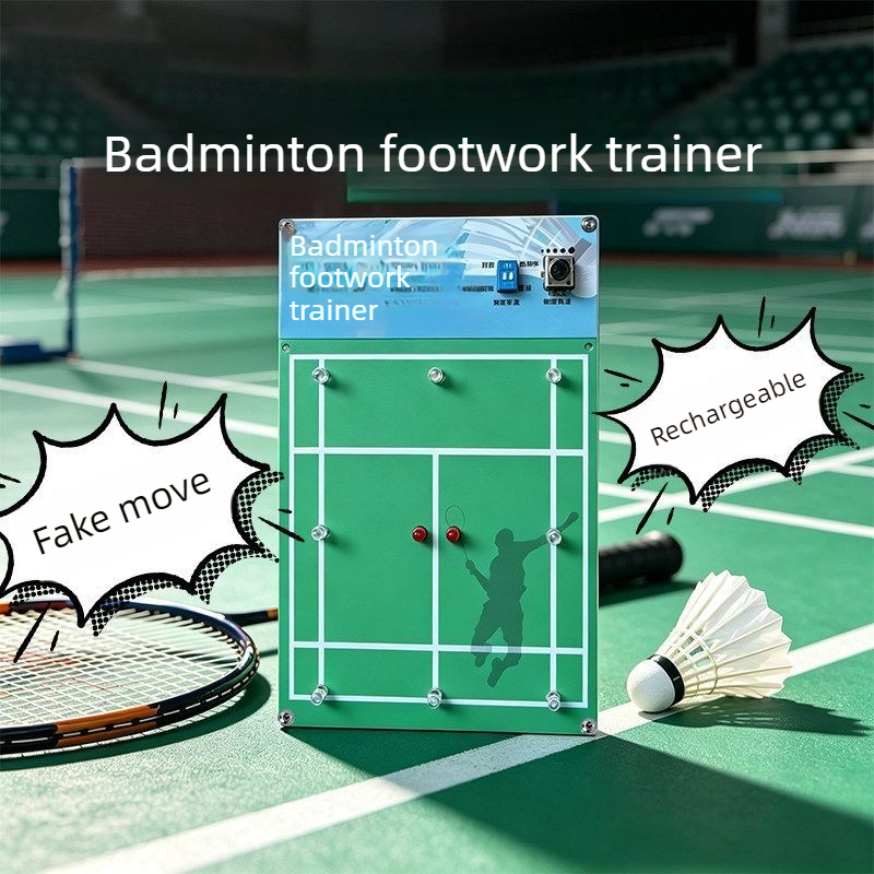 Sports Equipment Badminton - Allenatore di Step per Badminton Ricaricabile,